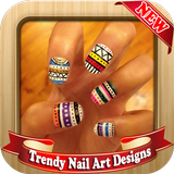 Trendy Nail Art Designs ไอคอน