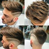 Trendy Popular Men Haircut Affiche