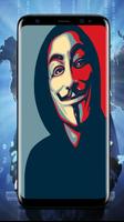 Free Anonymous Hacker Wallpaper poster