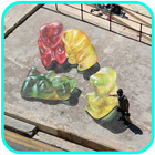 3D street artwork ikon