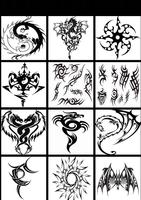 Stammes- Tattoos, die Stärke bedeuten Screenshot 1