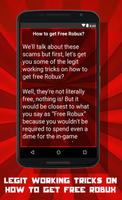 Guide on how to get free Robux Ekran Görüntüsü 2