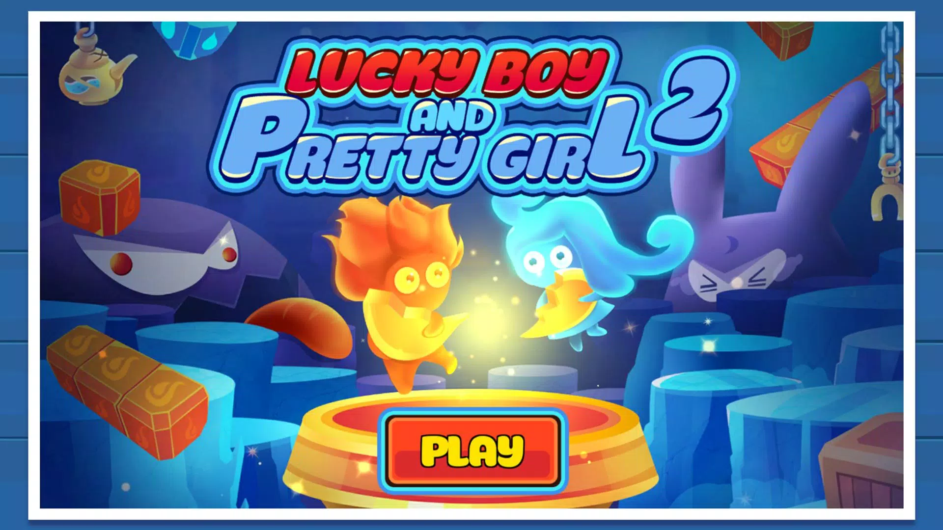 Luckyboy e PrettyGirl 2 Labirinto do Templo da Floresta versão