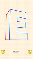 How To Draw 3D Letters Screenshot 3