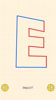 How To Draw 3D Letters تصوير الشاشة 2