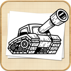 How To Draw Tanks أيقونة