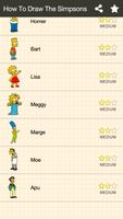 Poster How To Draw Simpsons Family Characters