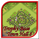 Town Hall 8 Trophy Base Layouts APK