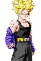 Best Trunks Super Saiyan Wallpaper HD Offline Ekran Görüntüsü 3