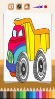 Truck Coloring Book for Kids capture d'écran 1