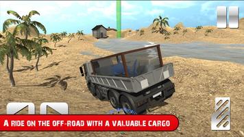 Truck with Shark Simulator 3D Affiche