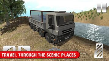 Truck with Shark Simulator 3D Ekran Görüntüsü 1