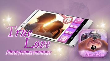 True Love Photo Frames Montage پوسٹر