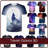 T-shirt design 3D