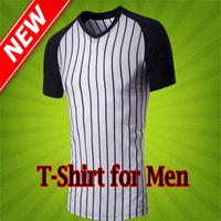 Men's T-Shirt Design Affiche