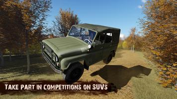 UAZ SUV Simulator 3D Affiche