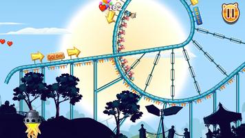 Nutty Fluffies Rollercoaster اسکرین شاٹ 2