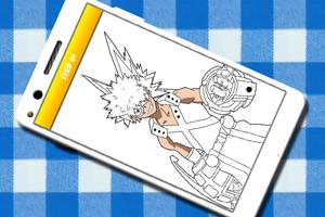 How to Draw and Color My Hero Academia Characters Screenshot 2