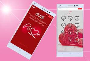 Valentine Day Pin Locker plakat