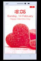 Valentine Day Pin Locker capture d'écran 2