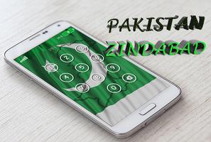Pakistan Flag Pin Locker Ekran Görüntüsü 1