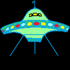 UFO landing आइकन