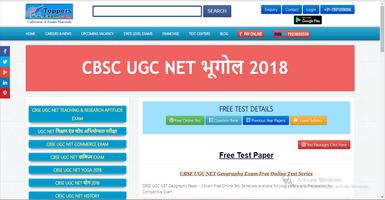 UGC Net Geography In Hindi Preparation App Affiche