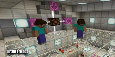 Map Circuit Friends Minecraft ảnh chụp màn hình 1