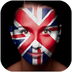 ikon UK Face Flag-Face Masquerade