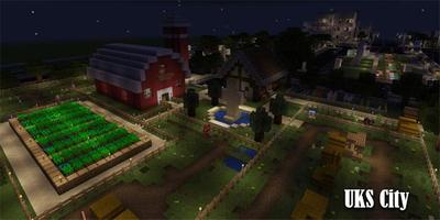 Map UKS City Minecraft ภาพหน้าจอ 1