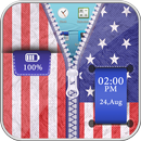 USA Flag zipper Unlocker APK