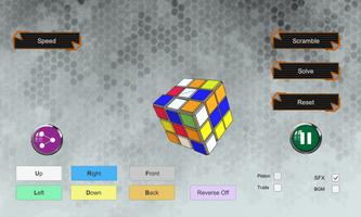 برنامه‌نما Usman Cube Simulator 3x3x3 عکس از صفحه