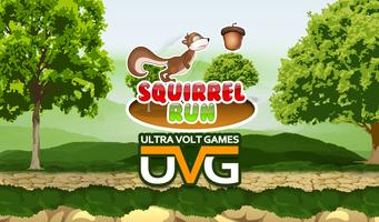 Squirrel run-Ultimate runner Affiche