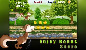 Tupai run-Ultimate pelari screenshot 2