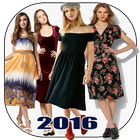 Casual Midi Dress 2016 icône