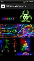 Neon 3D Wallpaper تصوير الشاشة 1