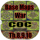 Base Map War COC Th.8,9,10 icône