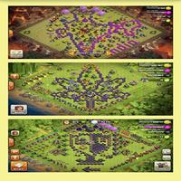 Base Map War COC Th.8,9,10 poster
