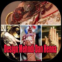 Design Mehndi Dan Henna plakat