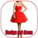 APK Design red dress