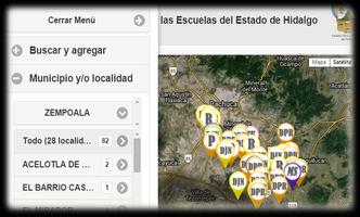 Ubicación Escuelas Hidalgo screenshot 2