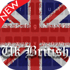 Uk British Keyboard Theme PRO ikona