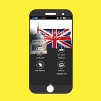 Uk British Keyboard Theme PRO Affiche