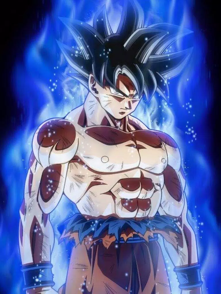 Download wallpaper 1920x1080 blue ultra instinct, goku, dragon