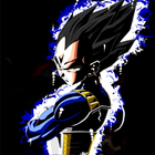 Ultra Instinct Vegeta Wallpaper Art biểu tượng