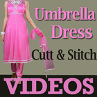 Umbrella Dress Cutting Designs Zeichen