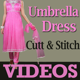 آیکون‌ Umbrella Dress Cutting Designs