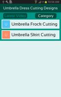 Umbrella Dress Cutting Designs captura de pantalla 2