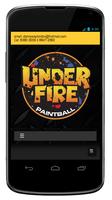 Under Fire Paintball Plakat