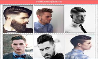Undercut Hairstyle for Men Ekran Görüntüsü 2